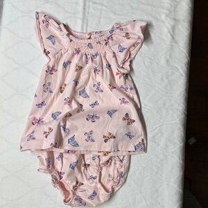 Carter's Pink Butterfly Baby Set 24 mos
